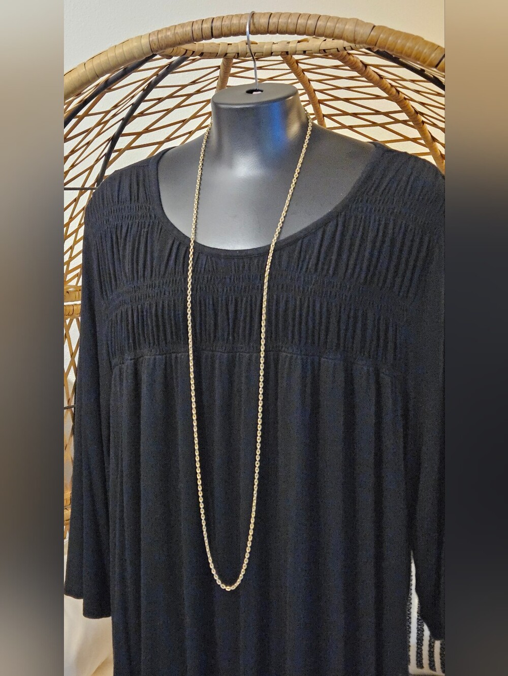 Gold Tone Infinity Chain - Picture 4 of 4